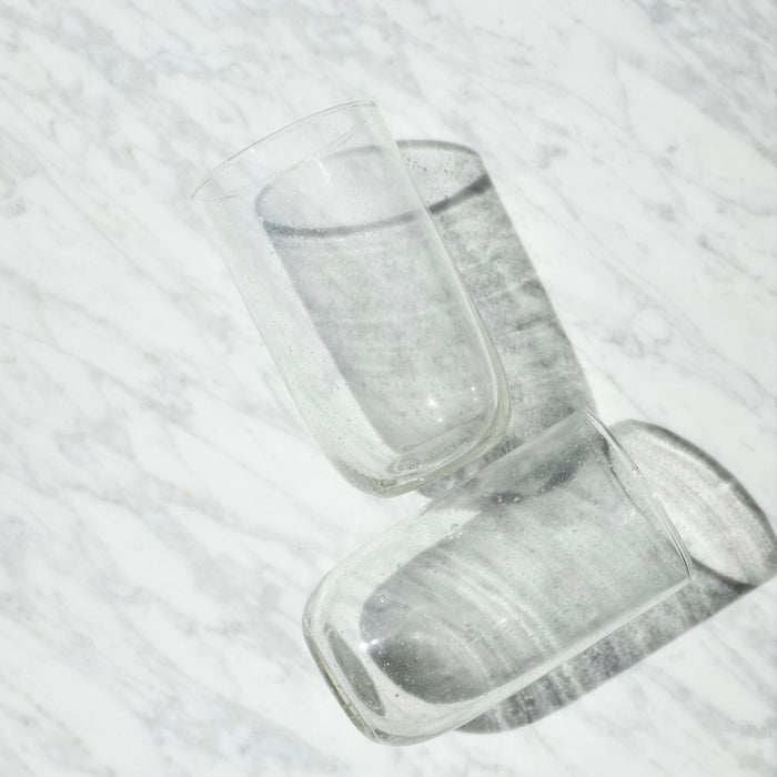Seeded Tall Drinking Glass