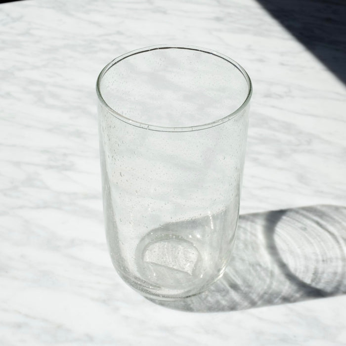 Seeded Tall Drinking Glass