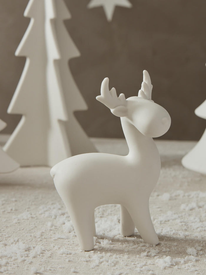Set of 3 Ceramic Reindeer
