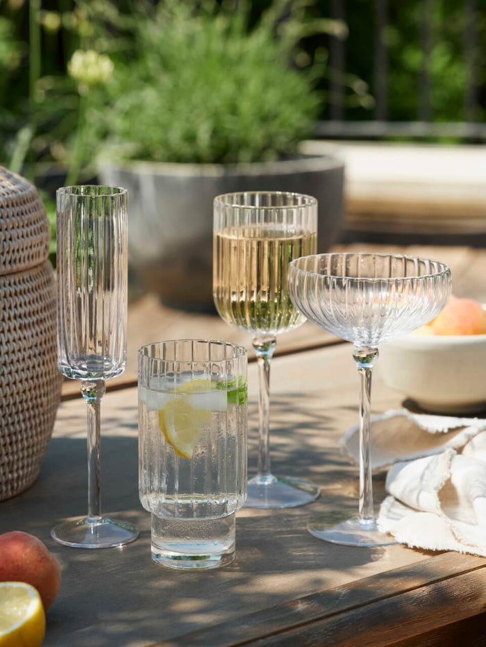 Set of 4 Tejo Highball Glass Tumblers