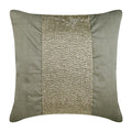 Silver Center Pillow Cover