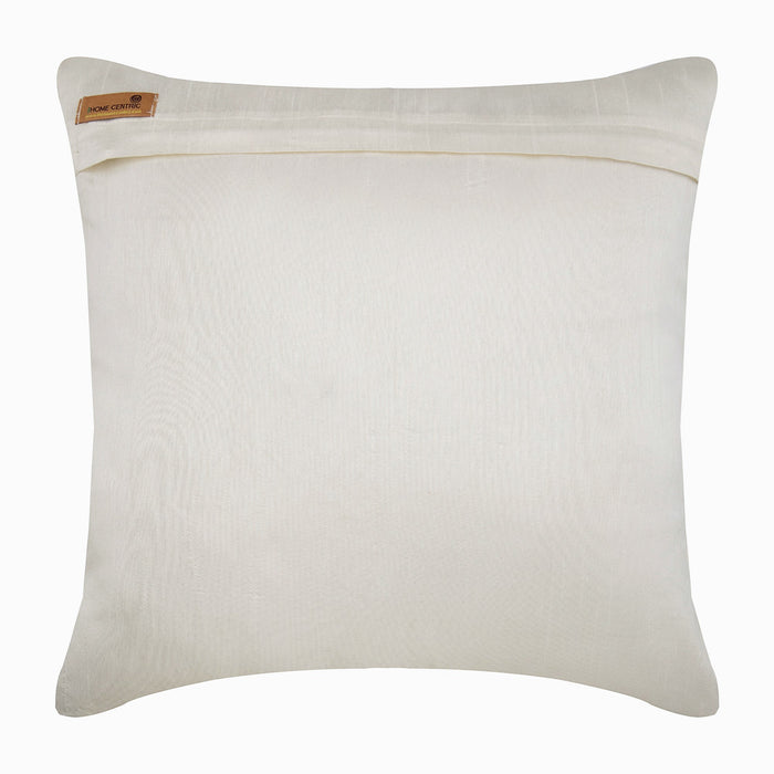 Silver Chains - Ivory Linen Decorative Euro Sham