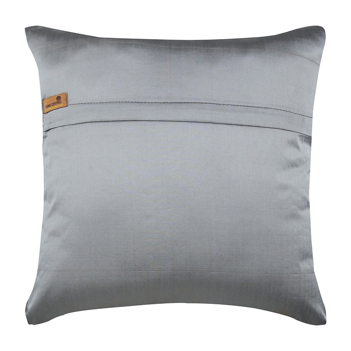 Silver Shine Sequins Throw Pillow Cover