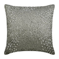 Silver Wedding - Silver Silk Decorative Euro Sham