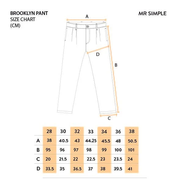 Simple | Brooklyn Cotton Pant | Stone - Suzie Anderson Home