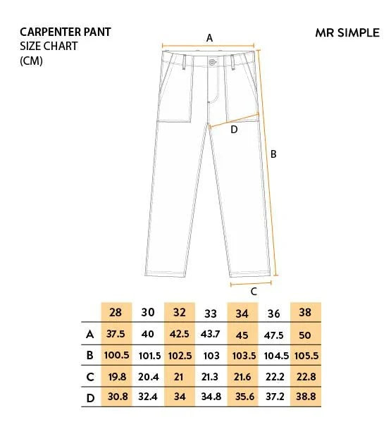 Simple | Carpenter Pant | Off White - Suzie Anderson Home