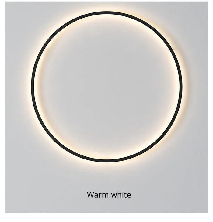 Simple Circle Decoration Lamps - cocobear