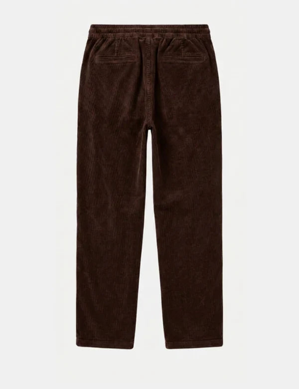 Simple | Men's Burbank Elastic Cord Pant | Brown