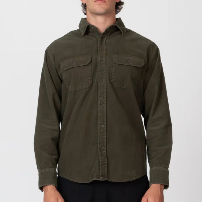 Simple | Sawyer Cord Long Sleeve Shirt | Fade Army - Suzie Anderson Home
