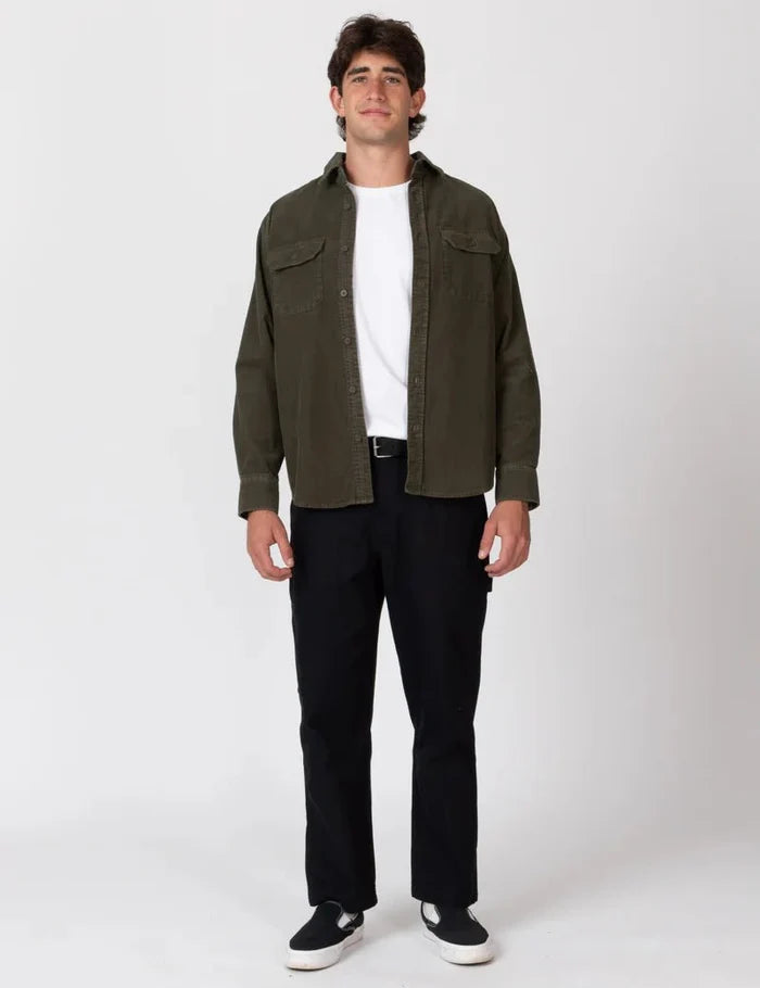 Simple | Sawyer Cord Long Sleeve Shirt | Fade Army - Suzie Anderson Home