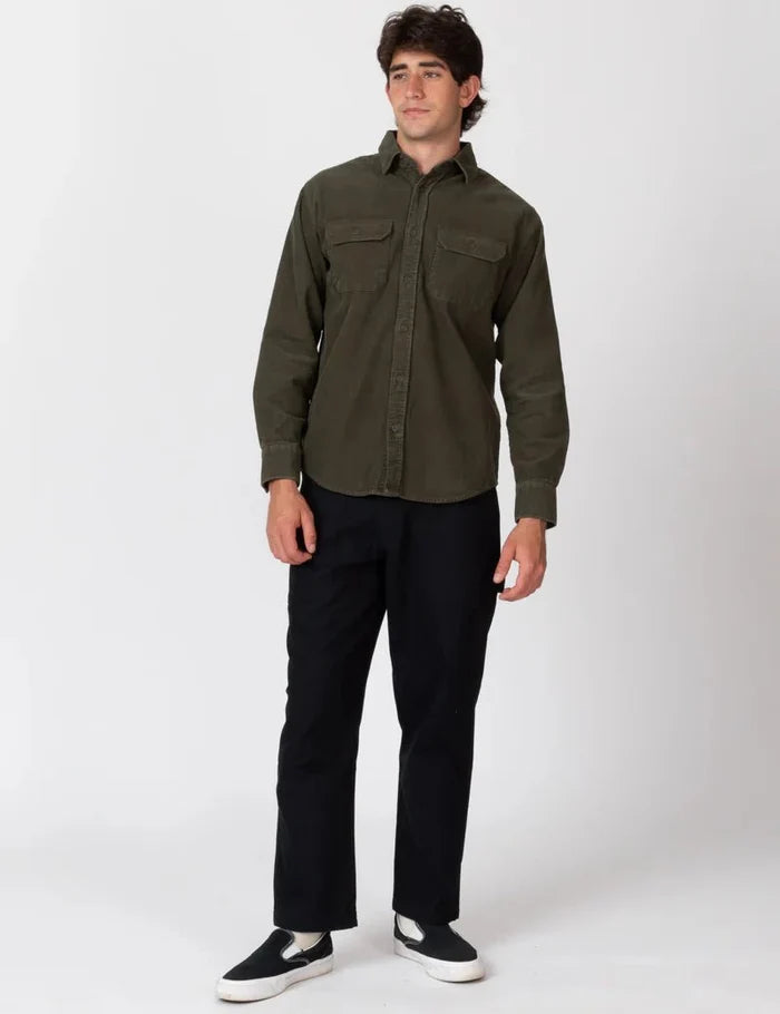Simple | Sawyer Cord Long Sleeve Shirt | Fade Army - Suzie Anderson Home