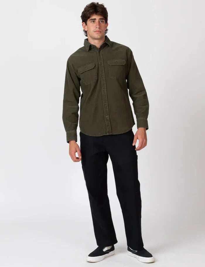 Simple | Sawyer Cord Long Sleeve Shirt | Fade Army - Suzie Anderson Home