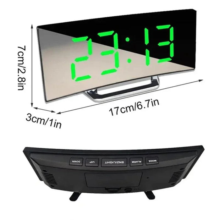 Sleek LED Digital Clock - cocobear