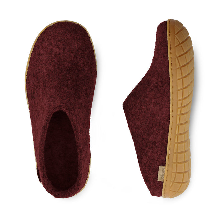 Slip-on with natural rubber sole - honey - Beet