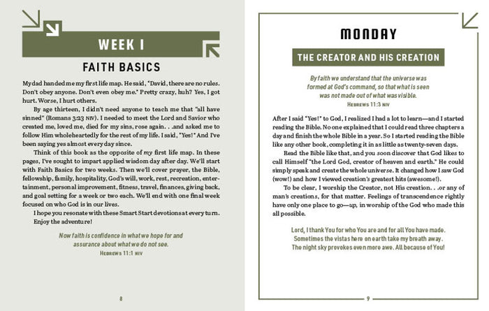 Smart Start Devotions For Young Men