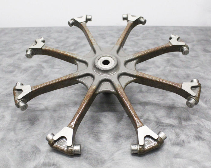 Sorvall H2000B 8-Position Swing Bucket Centrifuge Rotor bottom view
