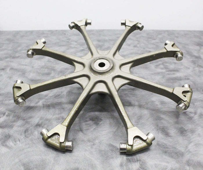 Sorvall H2000B 8-Position Swing Bucket Centrifuge Rotor bottom view