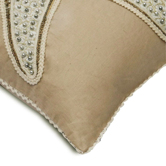 Starfish Spectrum - Beige Linen Decorative Euro Sham