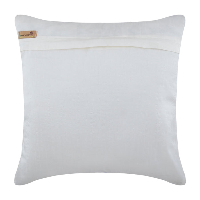 Steely Progress Trellis Throw Pillow Cover