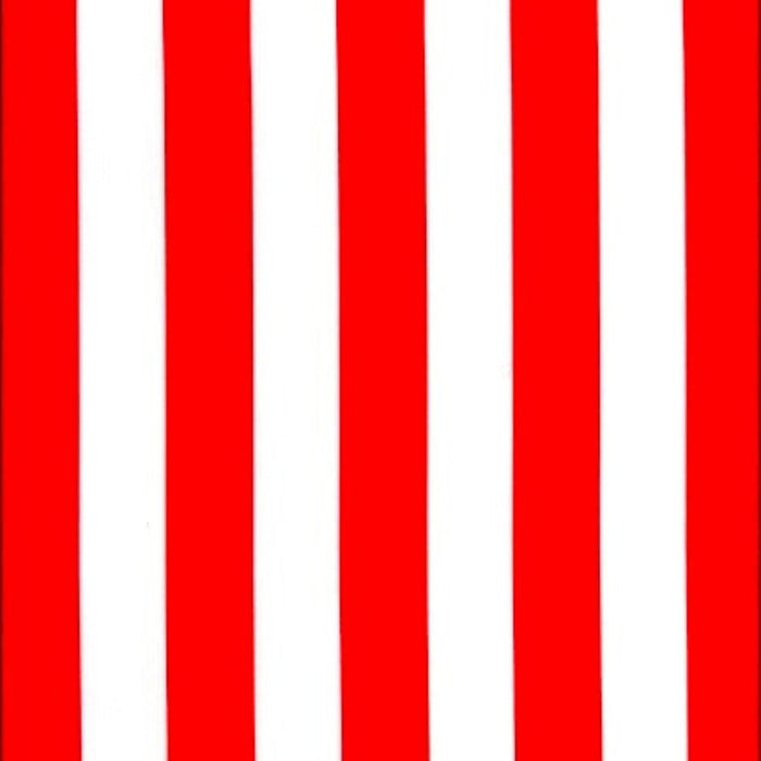 freckled sage stripe red oilcloth swatch