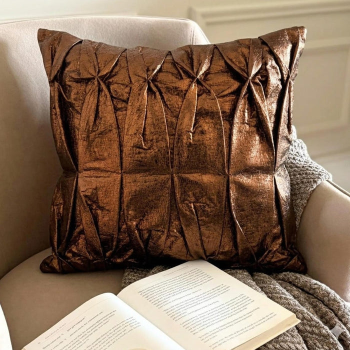 Stunning Bronzer Throw Pillow Cover