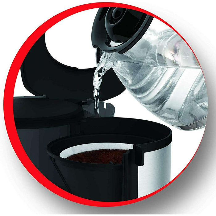 The German Outlet, Moulinex, Subito Select 1.25 L Coffee Machine Black