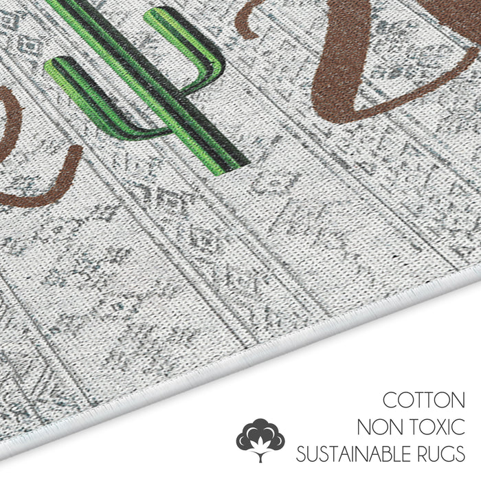 Sussexhome Arizona Design Large Mouse Pad for Desk - Cotton Mousepad for Desktop, Table, Office Desk Pad- 24" x 44"