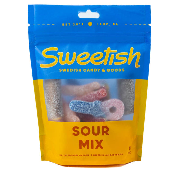 Swedish Sour Mix Gummies, 8 oz. Bag