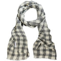 Sylvie Merino Wool Scarf – Grey | 70 x 180 cm - Suzie Anderson Home