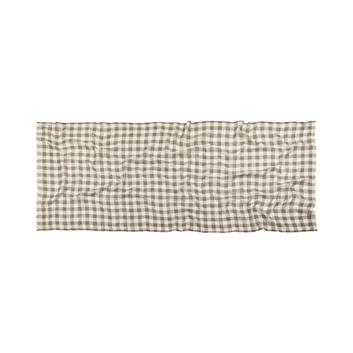 Sylvie Merino Wool Scarf – Grey | 70 x 180 cm - Suzie Anderson Home