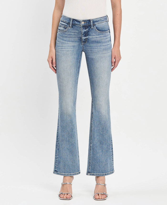 T6460 Jeans Mid Rise Futuristic