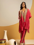 Taarani V-Neck Kurta Set
