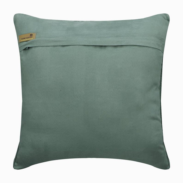 Teal Athena Blue Greek Key Maze Throw Pillow Cover