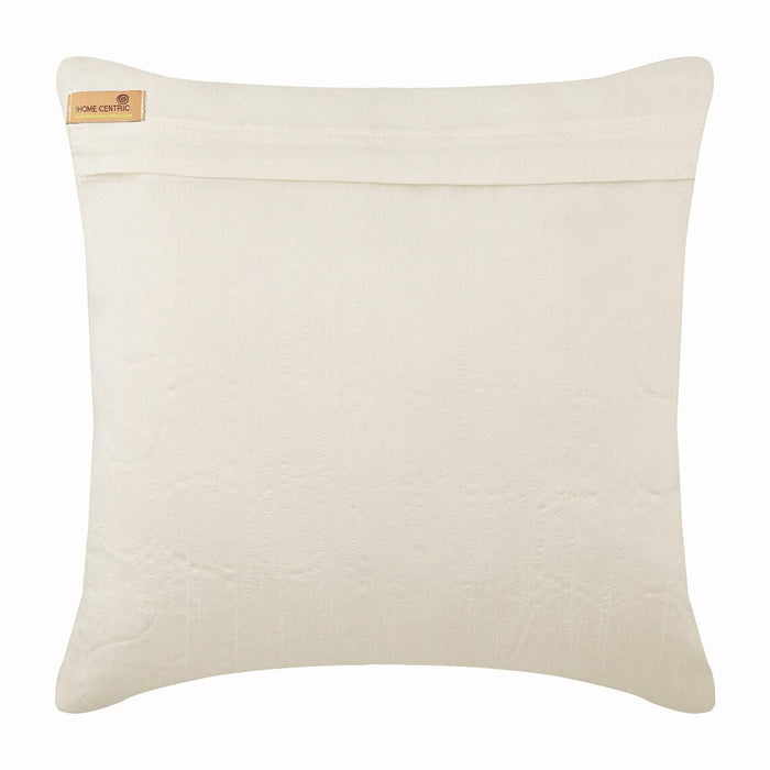 Techno Boogie - Metallic Pink Faux Leather Throw Pillow Cover