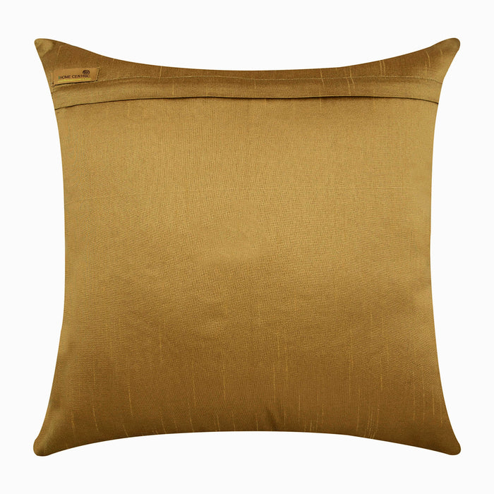 Textured Jaal Silk Throw Pillow Cover