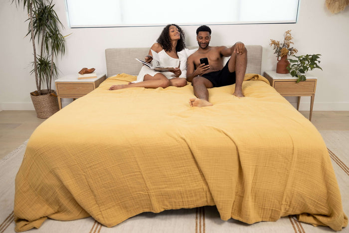 The 365 Blanket - Marigold KING Sale!