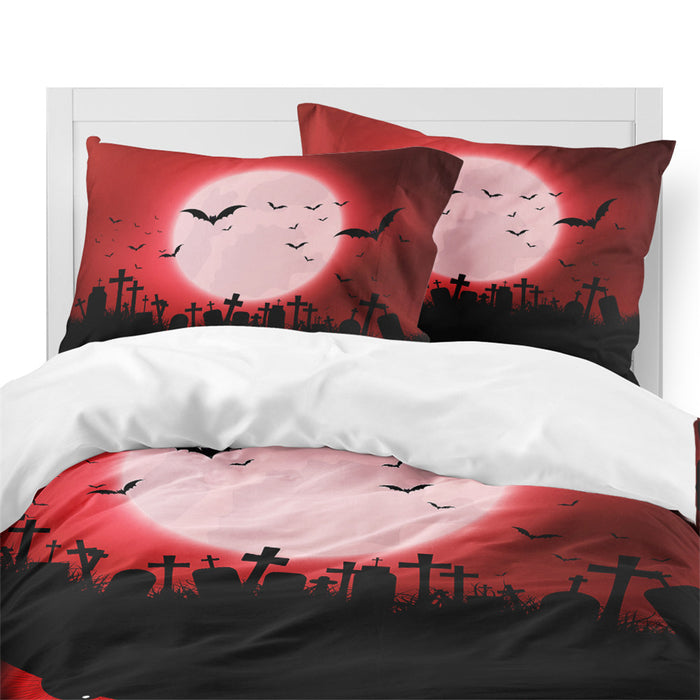 The Creepy Cat 3PC Duvet Bedding Set