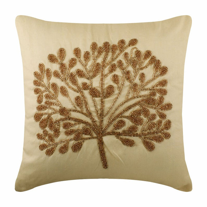 The Gold Tree Pillow Cover