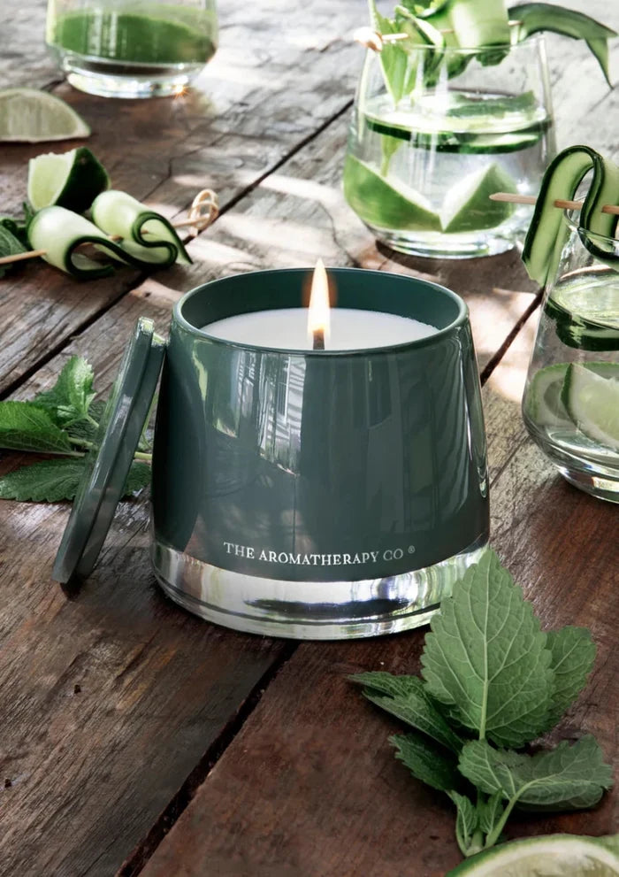Therapy® Garden Candle | Wild Mint & Lime | 260g - Suzie Anderson Home