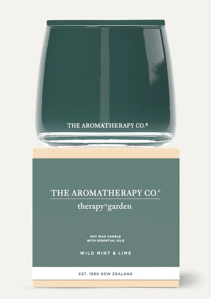 Therapy® Garden Candle | Wild Mint & Lime | 260g - Suzie Anderson Home