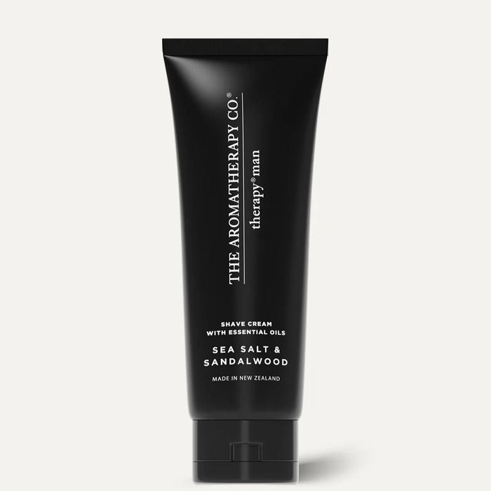 Therapy® Man Shaving Cream | Sea Salt & Sandalwood - Suzie Anderson Home
