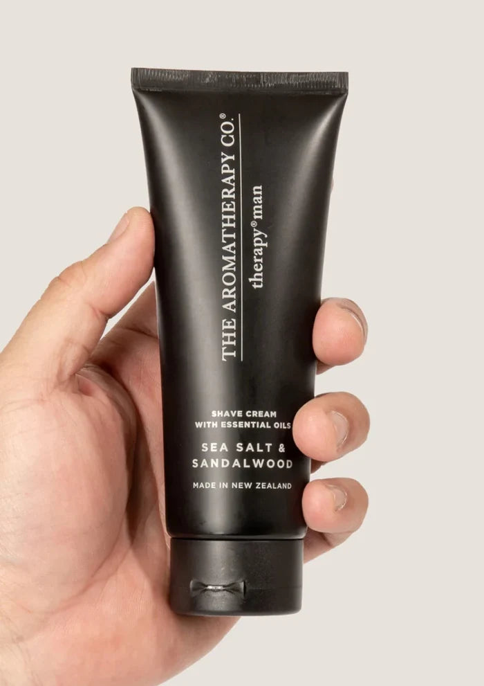 Therapy® Man Shaving Cream | Sea Salt & Sandalwood - Suzie Anderson Home