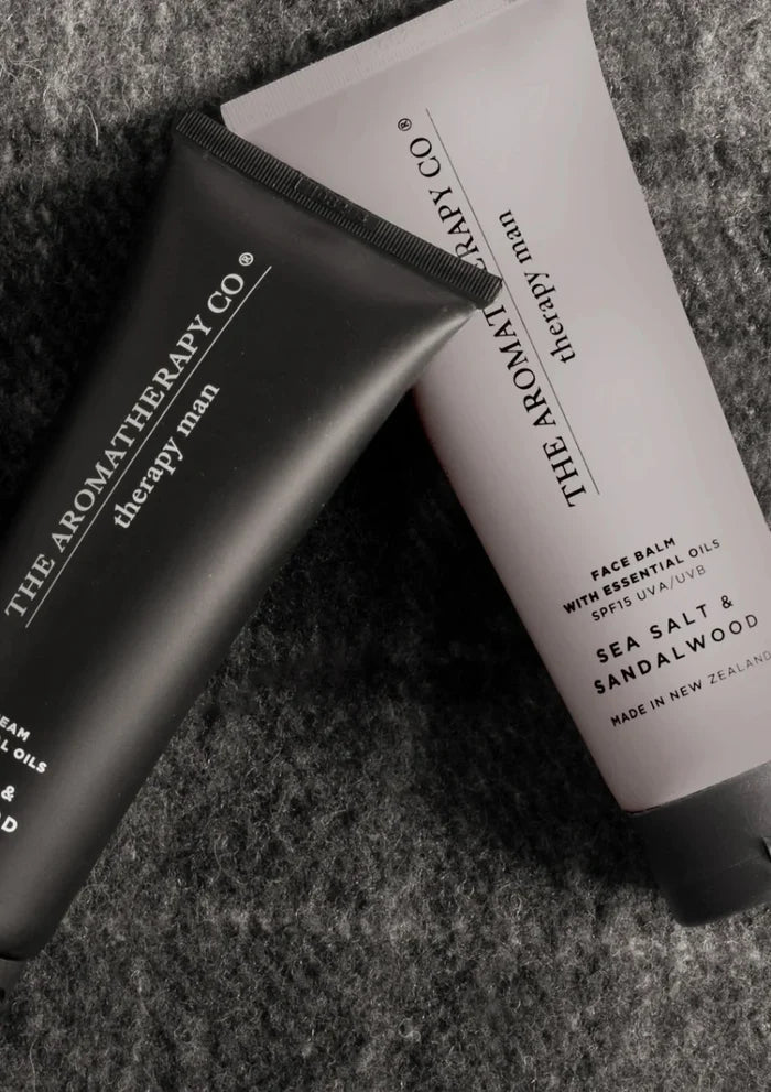 Therapy® Man Shaving Cream | Sea Salt & Sandalwood - Suzie Anderson Home