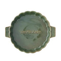 Tosca Round Ceramic Baker | Olive