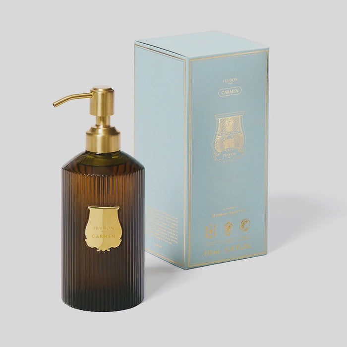 Trudon Carmen Liquid Soap 350ml | Bergamot, Tobacco, Leather