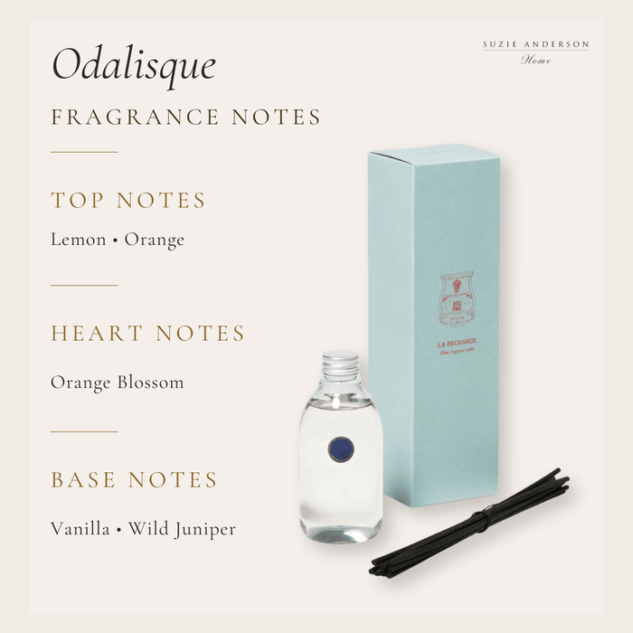 Trudon | Le Diffuser | Odalisque REFILL | 300ml | Orange Blossom - Suzie Anderson Home
