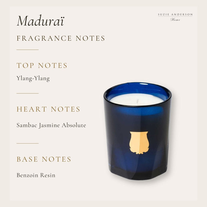 Trudon Petite Candle | Belles Matières Madurai 70g | Splendour of Indian jasmine - Suzie Anderson Home