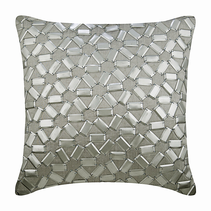 True Silver Pillow Cover