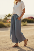 Tulip Pants + Classic V Top | Hero Product Image