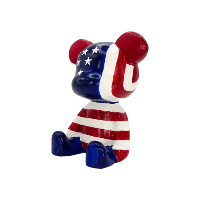 USA Bear Figure - cocobear